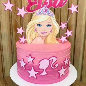 Topo de bolo da barbie